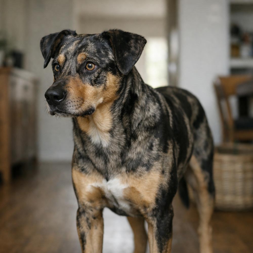 Max hat zugebissen